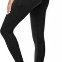 GAYHAY High Waisted Leggings with Pockets for Women - Buttery Soft Yoga Pants for Gym Workout, Athletic Running 26 inch, Large-X-Large, Black
