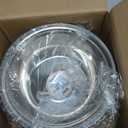 12 Pcs Mixing Bowl Set, Nesting Design Deep Metal Salad Bowl, Stainless Steel Prep Bowls for Baking, Cooking, Washing, and Food Storage