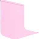 LYLYCTY 10x10FT Pink Backdrop Background for Photography Photo Booth Backdrop for Photoshoot Background Parties Video Recording Portrait Screen Props