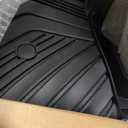 KINGGERI Under Seat Storage Boxes - Compatible with 2019-2026 Dodge Ram 1500 Crew Cab (Not for Classic), Heavy Duty Upgraded Rear Under Back Seat Storage Truck Cargo Black Tool Box Organizer