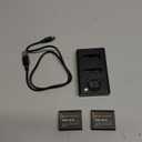 K&F CONCEPT Ricoh DB-110 Battery 1100 mAh with Dual Slot LCD Charger, Compatible with Ricoh GR III, GR IIIx, Theta X, WG-6, G900 II, G900SE II, Compatible with Olympus TG7/ 6/ 5/ 4/ Li-90B/ Li-92B