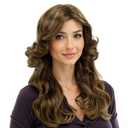 Medisifa 70s Brown Highlight Hair Wig