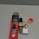 Hromee 1/4 Inch Air Compressor Filter Regulator Combo, Water Oil Separator with Pressure Gauge, Manual Drain, Ball Valve and Bracket AW2000-02