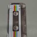 Case for iPhone 17 Matte Finish Heavy Duty Soft Back Cover with Reinforced Corners TPU Soft Bumper Retro Cassette Tape Case Compatible with iPhone 17