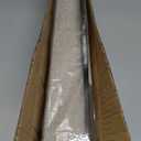 LazBlinds No Drill TDBU Roman Shades, Blackout - Beige, 25" W x 48" H
