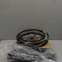 CASIMR 2Pack Plant Stand Indoor Outdoor, 2 Tier 26.6" Tall Metal Potted Holder Rack Multiple Flower Pot Stand Heavy Duty Plant Shelf Rustproof Iron Plant Round Supports Rack