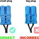 12V Battery Charger for Kid Trax Ride On Car,12 Volt Charger for Dodge Ram 3500 Beetle Mini Rideammales Scout Disney Mickey Minnie Mouse Coupe with Small Blue Plug