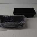 LUCKEASY 2PCS Storage Organizers for 2025 2026 Tesla Model Y Juniper 1st Row Under Seat Storage Under Box Driver& Passenger Organizers for Model Y Juniper Accessories TPE Black