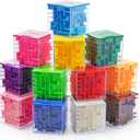12 Pack Money Maze Puzzle Box for Cash Gift, Fun Ways to Give Money as A Gift, Great for Birthday, Valentine's