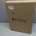 Set of 36 Square Spice Jars With Bamboo Lid 120 ml Glass Shaker Storage Jars Kitchen With Funnel Stickers Cleaning Brush