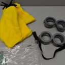2Pcs Costume Accessories Adult Steampunk Goggles Glasses Yellow Beanie Knit Hats Women Kids Halloween Cosplay Party