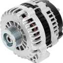 SCITOO Alternator Fit for Chevy for Chevrolet for GMC Truck, for Silverado for Pickup for Avalanche Tahoe, 1500 2500 3500 05-07 4.3L 4.8L 5.3L 6.0L 8.1L - 12V 145Amp CW 6-Groove Pulley 8302 15225927B