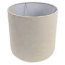Sc  10x10x8 Tan Round Hardbsck Shade