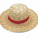 sealch Luffy Straw Hat (ONE Piece Luffy Cosplay Costume) Scythe for Children and Girls Universal Studios Costume Props