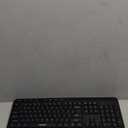 TECKNET Ergonomic Wireless Keyboard for Laptop, 2.4G USB Silent Computer Keyboard with Comfortable Palm Rest & Adjustable Feet Stand for Desktop, PC, Notebook, Surface and Windows, Full Size Layout (Black)