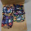 5 Pack Male Dog Diapers, Reusable Belly Bands for Male Dogs, High Absorbing, Small, Monster 