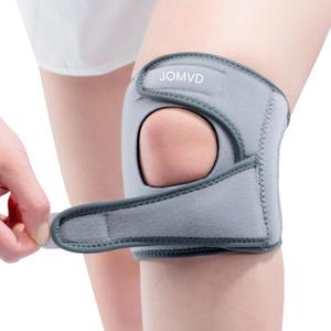 Knee Brace for Patellar Tendon, Adjustable Lightweight 1/2 Patellar Knee Support Strap for Patellar Tendonitis, Arthritis, Workouts, Hiking, Tennis, Running, Women and Men, Right Large