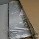 ANDY STAR Square Wall Mirror for Bathroom, 24x24 Brushed Gold Bathroom Mirror, Rounded Corner Metal Mirror in Premium Stainless Steel Frame Hangs Horizontal Or VerticalNo Rose Gold