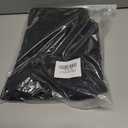 Women's High Waist Capri Leggings with Pockets Tummy Control Cropped Yoga Pants for Summer Fitness Workout Athletic (Black, L)