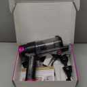 EYYA Handheld Vacuum Cordless, 16KPA High Power Portable Car Vacuum Cleaner & Air Duster, Hand Held Vacuum Cordless Rechargeable with Multi-Nozzles & 2 HEPA Filters for Car Home Office