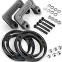 Maxracing 3.5" Front Leveling Kit Upper+Lower Strut Lift Spacers Compatible with 2007-2025 Chevy Silverado Suburban Avalanche Tahoe 1500 / GMC Sierra Yukon 1500 2WD/4WD (3.5 Inches Front Leveling Kit)