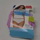 Hanes Women's 6pk Pure Comfort Organic Cotton Hipster Underwear - Assorted