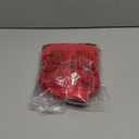 BORIFLORS Women's Sexy Bodycon Corset Mini Dresses Square Neck Ruched Sleeveless Club Party Short Dress (Red), XS