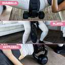 7-in-1 Premium Kit Hybrid Dip & Hip Thrust Belt – Heavy Duty Glute Workout Belt with Back Strap Support – 1600 lb Capacity – 1” Padded for Dumbbell, Kettlebell, Plates, Booty, Squat, Core Training