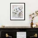 Upsimples 20x24 Picture Frame, Display Pictures 16x20 with Mat or 20 x 24 Without, Wall Hanging Poster Frames, Black, 1 Pack