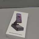 Gifts for Men Women, Phone Stand with Bluetooth Speaker, HD Surround Sound Speaker, Compatible with all iPhone/Android phones iPad Kindle, Cool Gadget Gift for Men Women Dad Mom Christmas Birthday (Black)