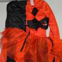 fun shack Jester Costume Women, Harlequin Costume Women, Jester Halloween Costumes for Women, Harlequin Clown Costume Women, XS