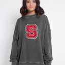 chicka-d NCAA North Carolina State Wolfpack Womens Campus Pullover, Cardinal, Medium (M)