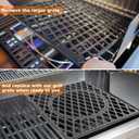 Cast Iron Sear Grate for Weber New Genesis 2022 Gas Grills, BBQ Grilling Grate Replacement for Weber Crafted Frame Kit