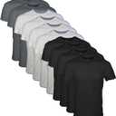 Gildan Men's Crew T-Shirts, Multipack, Style G1100 (Gray, XL)