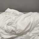 Bedsure Queen Sheet Set - 4 Pieces Soft Queen Size Sheets - Breathable & Cooling - Hotel Luxury - Easy Care Polyester Microfiber Bedding for Women, Men, Bright White