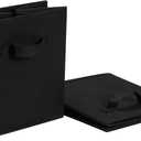 6 x Amazon Basics Collapsible Fabric Storage Cube Bins Organizer with Handles, Organization Containers, Multifunctional, 13" x 13" x 13", Black, 6-Pack