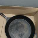 Lodge Seasoned Cast Iron Skillet 15 Inches - Frying Pan for the Stove, Grill or Campfire - Cooks Evenly - Features Easy-Grip Teardrop Handle - Non-Toxic, Nonstick & Long-Lasting