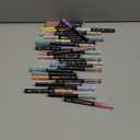 Guangna Acrylic Paint Markers Brush Tip, 36 Vivid Colors with Direct-Liquid Ink Control System, Professional-Grade Paint Pen for Rock Painting, Canvas, Glass, Plastic, Fabric, Eggs (1 Count (Pack of 36), Multicolor)