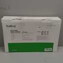 Buzbug Upgraded LED Bug Zapper Indoor, LED Bulbs Up to 50,000 Hours, 3 Lamps Sustainable Less Power, 3800V Powerful Electric Mosquito Zapper, Fly Trap Mosquito Trap, Fly Killer Fly Zapper (White)