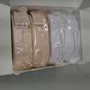 4pcs Hair Tie Organizer Boxes,Small Portable Hair Tie Holder Organizer Can Be Stackable Or Hung On The Wall,Best for Hair Ties Storage or Small Items Organizer on Desktop (4 pcs pink&white)