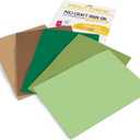 Poli-Craft Iron-ON Bundle Nature  5 x Poli-Flex Turbo A4 Heat Transfer Vinyl (HTV) Sheets  Fast Iron-On Vinyl in Sand Beige, Coffee, Green, Olive, Sage Green