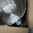 Elevated Dog Bowls for Large & Medium Dogs - Stainless Steel 64oz/8 Cup Raised Feeder with Non-Slip Base, Dual Food & Water Bowls 2-Pack