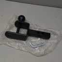 1-1/4" ATV UTV Trailer Hitch 3-in-1 Towing Ball Mount with 2" Ball Rated 3,500 Lbs with 1/2" Pin for ATV UTV Accessories