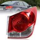 Lochnchn Tail Light Compatible with Chevrolet Cruze 2011-2015 Rear Taillights Lamp Assembly Right Passenger Side Brake Light Replace 96828251 GM2805107