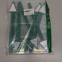 10 Pcs Christmas Garland Hooks, Reusable Silicone Garland Hanger for Mantle, Stocking Holder Adhesive Straps Ties for Wreath Door Frame