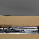 Hlite 16inch 4 Pack LED Grow Lights - Linkable Grow Lights for Indoor Plants, Full Spectrum Plant Lights Plug and Hanging Design with On/Off Switch Hanging Grow Light from seedling to Flowering, Black