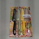 8 pieces Paring Knives (4PCS Peeling Knives and 4PCS Knife Sheath), Ultra Sharp Vegetable and Fruit Knife,German Steel Small Kitchen Knife with PP Plastic Ergonomic Handle