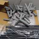 74" 50" Large Baby Playpen, Baby Playard for Babies and Toddlers, Baby Fence Play Pens for Indoor & Outdoor, Sturdy Safety Play Yard with Soft Breathable Mesh, Anti-Fall, Grey