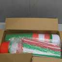 Skylety 24 Pcs Christmas Cups with Lids and Straws Bulk, 24 oz Reusable Plastic Christmas Tumblers Xmas Drinking Coffee Cups for Holiday Party Supplies and Home Office Gift