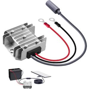 Starlink Mini 12V Converter Adapter, Step Up 12V/ 24V to 30V Input Boost Converter Output 3.5A, 18AWG Waterproof DC Female Port Power Cord, Compatible with Max 45m/ 150Ft+Starlink Mini Power Cable